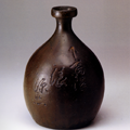 下高隈在銘酒瓶 Sake bottle with "Shimotakakuma" inscription