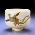 鳳凰文茶碗 Tea cup with Chinese Phoenix design