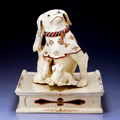 狆の置物 Pekinese Spaniel ornament
